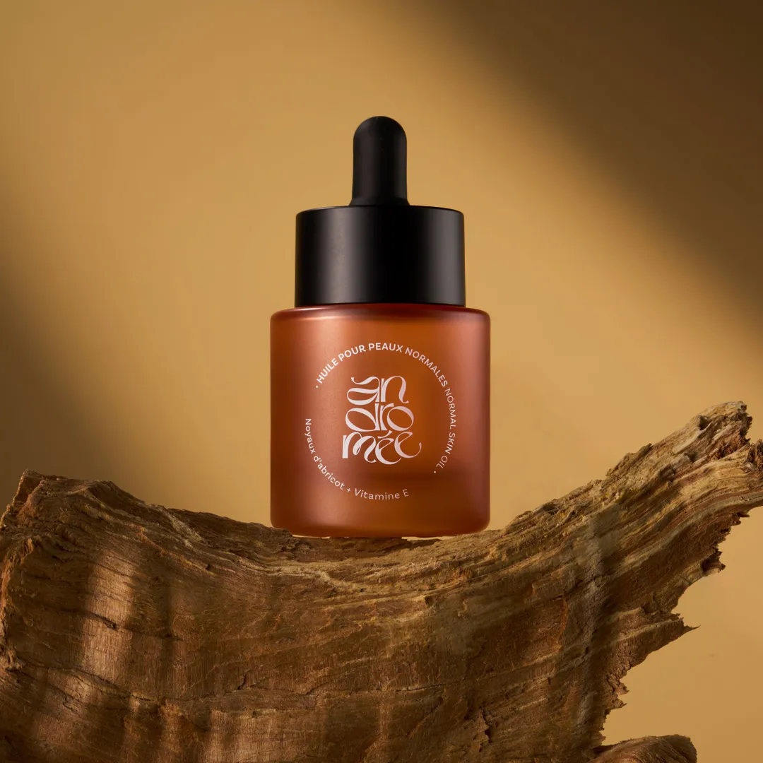 huile peaux normales abricot vitamine E andromée
