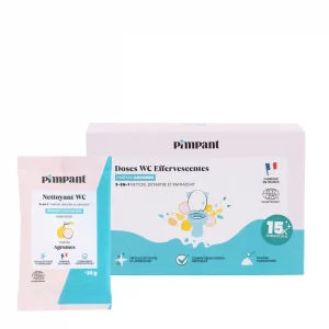 nettoyant wc dosettes effervescentes pimpant