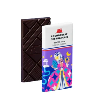 mini tablette noir 71% chocolat des français