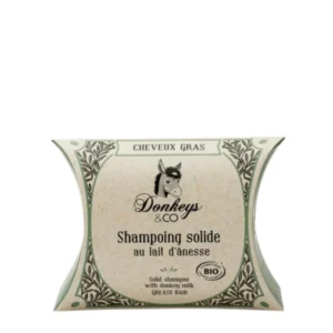 shampoing solide cheveux gras donkeys