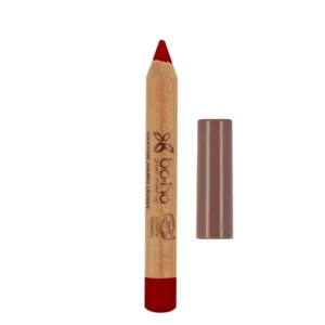 crayon jumbo à lèvres rouge boho green make up
